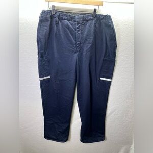 FedEx Fleece Lined Work Pants Womens 18R Winter Cold Gear Warm Comfy 2338